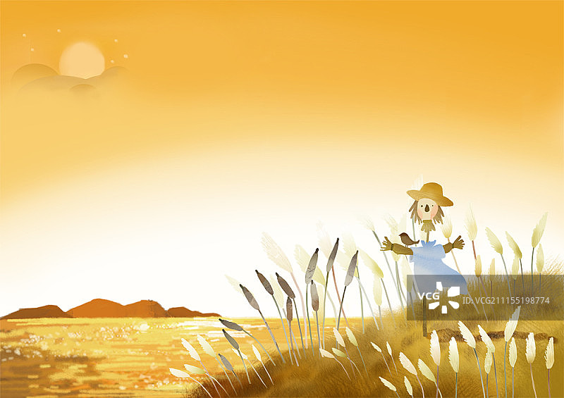 季节性背景插图图片素材