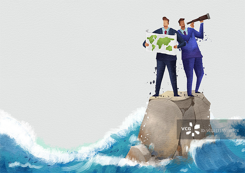 团队合作概念插图图片素材