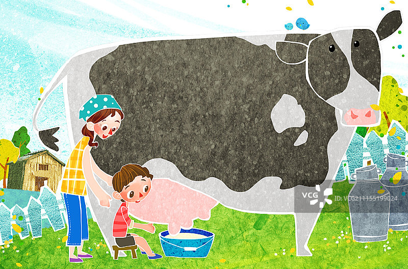 儿童教育与实地考察概念插画图片素材