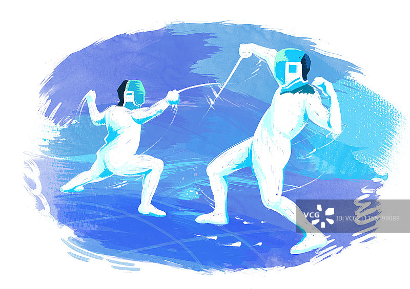 夏季奥林匹克运动会插画图片素材