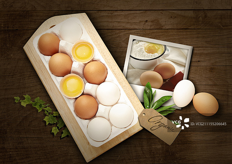 有机食品主题数字合成图像图片素材