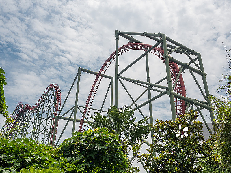 常州恐龙园内景图片素材