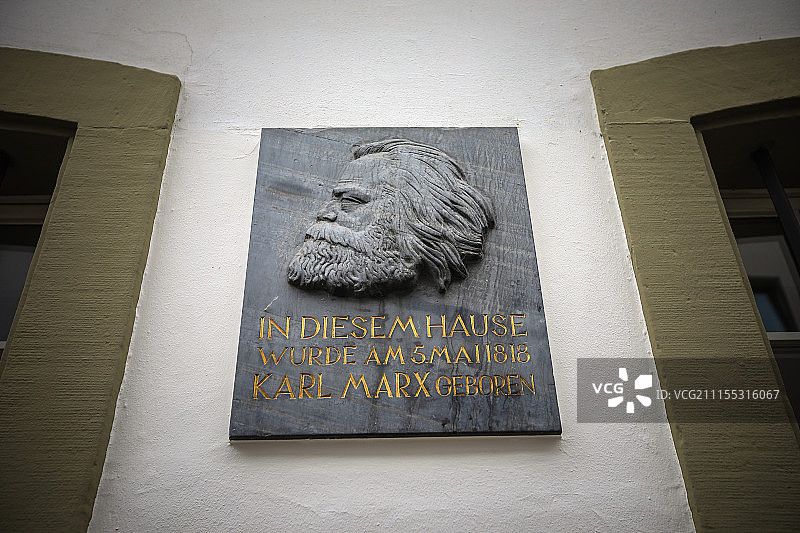 马克思故居头像图片素材