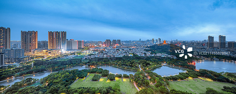 佛山市全景图图片素材