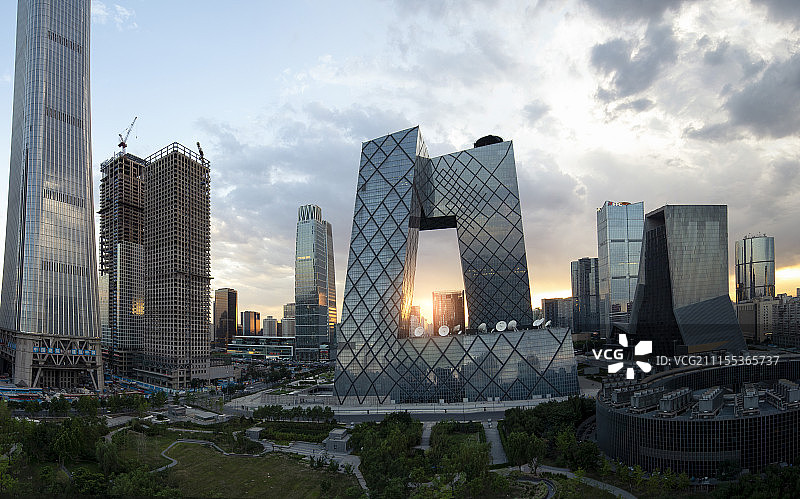 北京CBD央视大楼图片素材