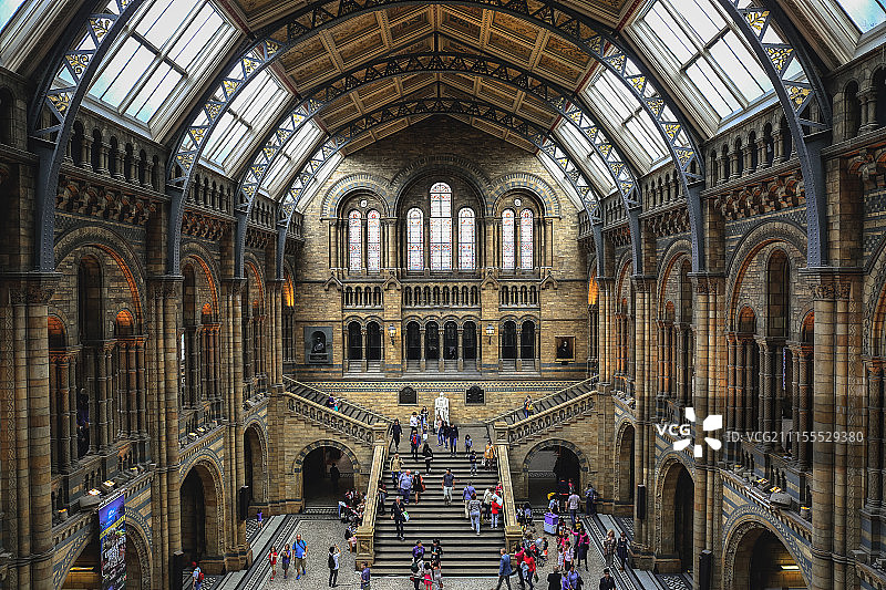 英国伦敦，自然历史博物馆 Natural History图片素材