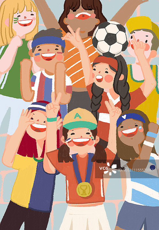 观众欢呼图片素材