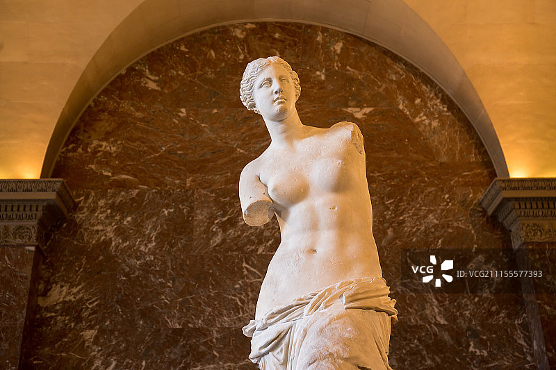 卢浮宫内断臂维纳斯图片素材