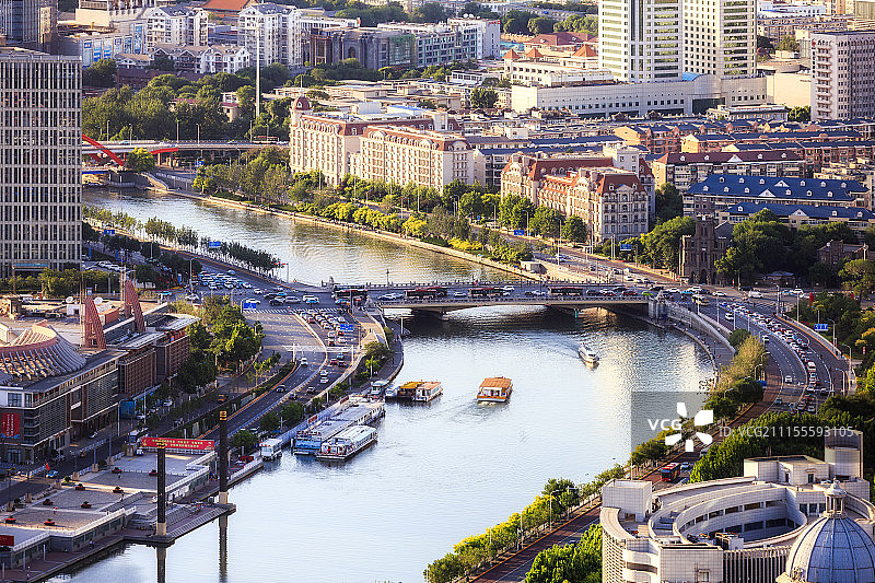 天津城市景观图片素材