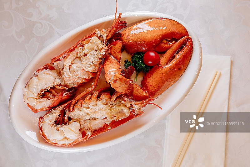 龙虾特写图片素材