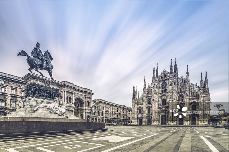 米兰大教堂图片素材