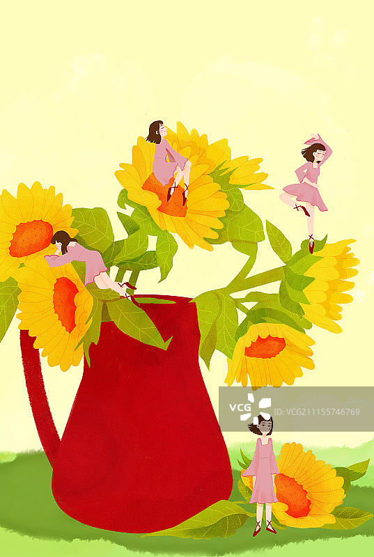 二十四节气-立秋无字图片素材