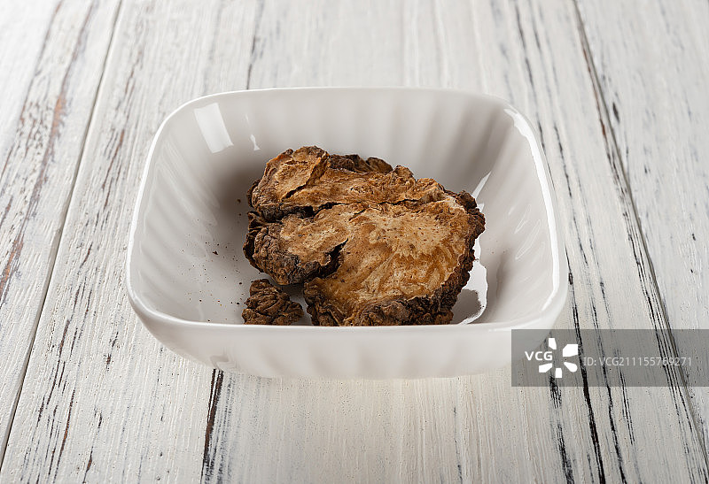 棚拍中药川芎特写图片素材