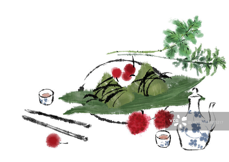 端午-艾草图片素材