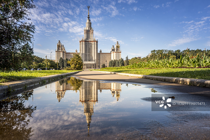 莫斯科大学图片素材