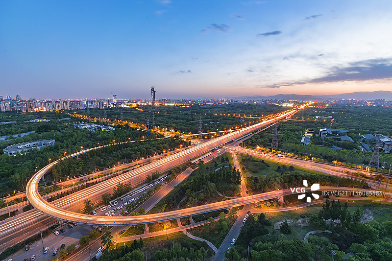 北京立交桥图片素材