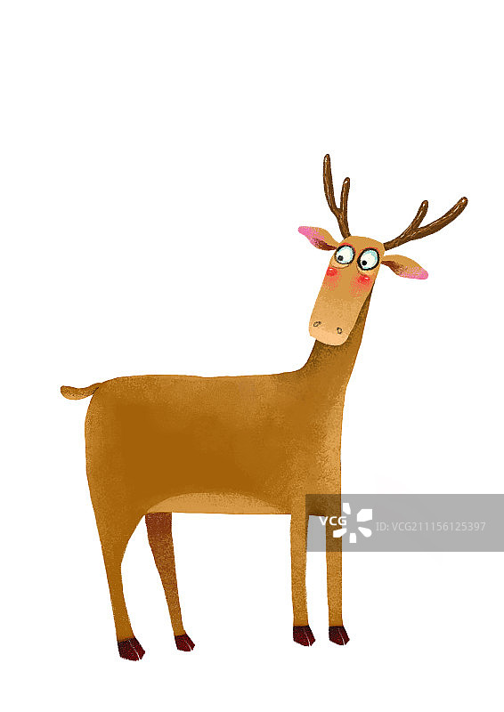 背景分离动物组图共3000多幅-驯鹿图片素材