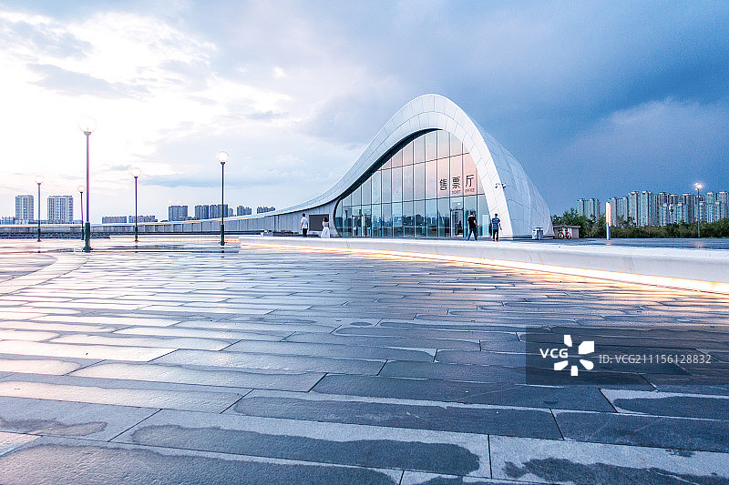 哈尔滨大剧院图片素材