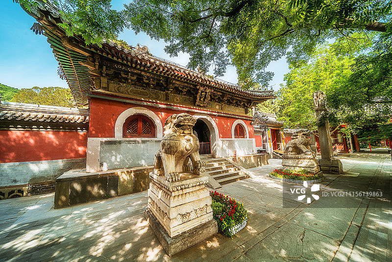 北京门头沟戒台寺图片素材