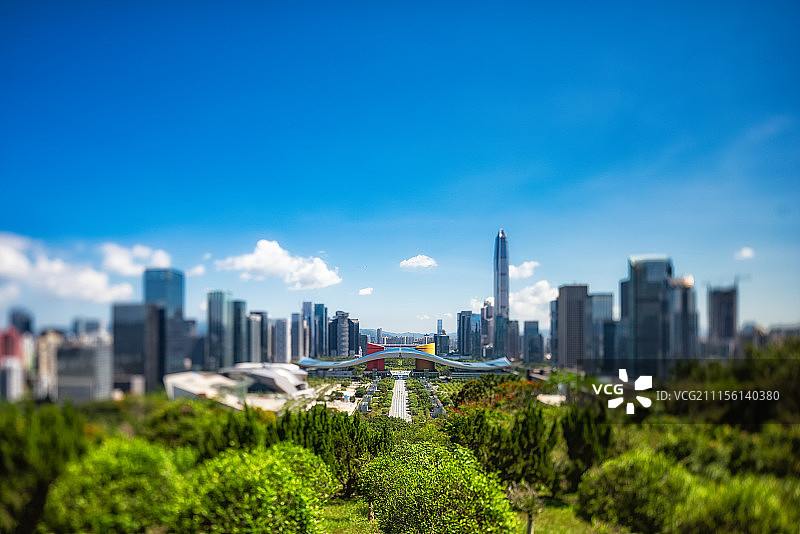 深圳莲花山风光高清图图片素材