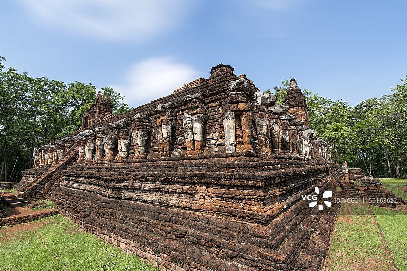 泰国甘烹碧Wat Chang Rob图片素材