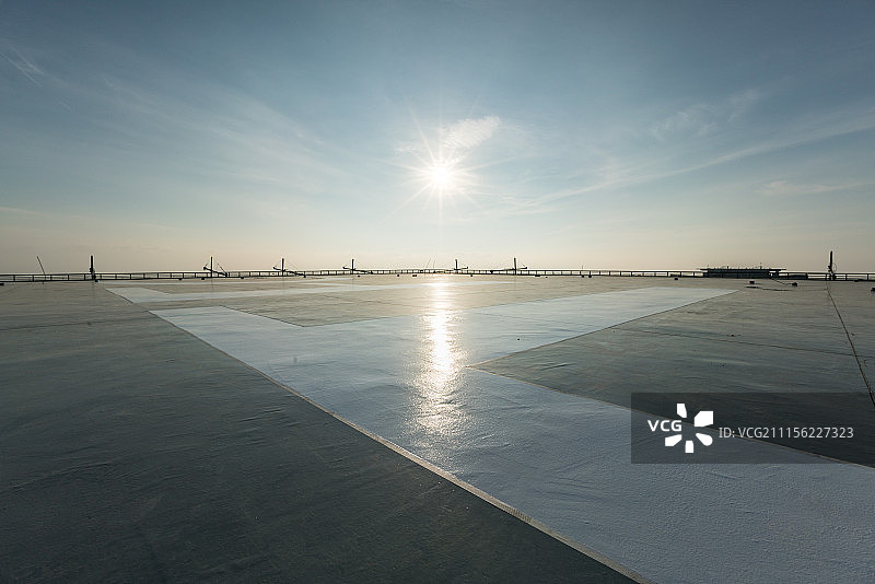 楼顶停机坪图片素材