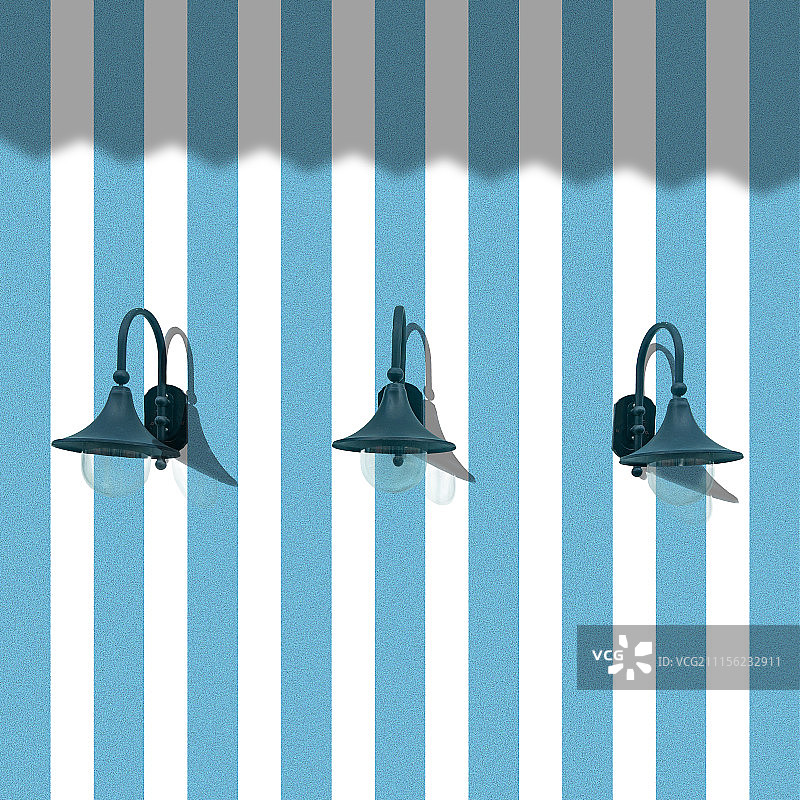 条纹墙壁图片素材