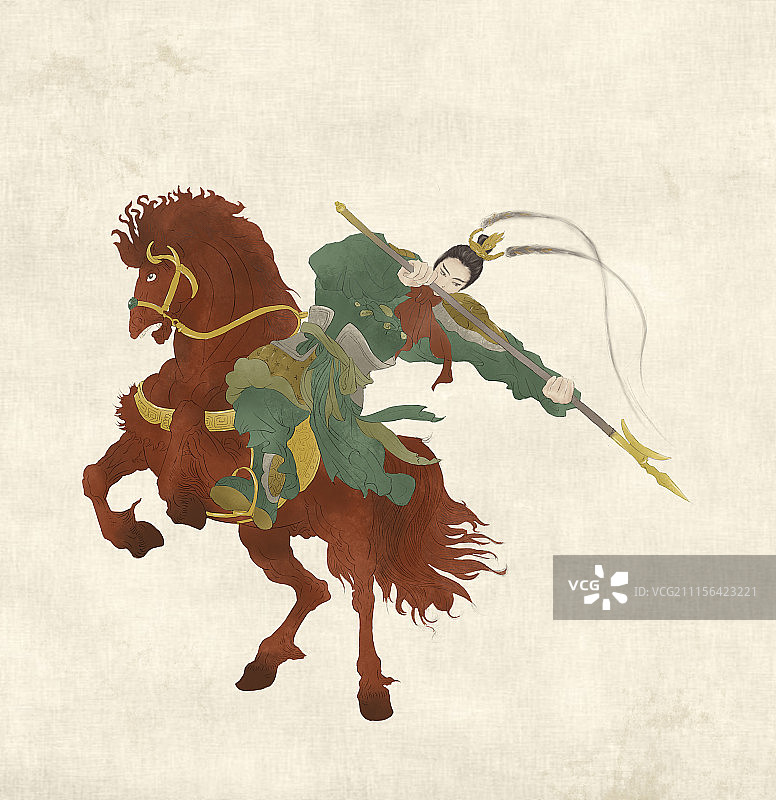 三英战吕布---吕布图片素材