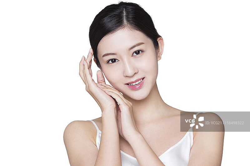 美丽的年轻女子图片素材