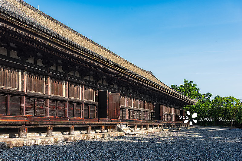 日本京都三十三间堂高清图图片素材