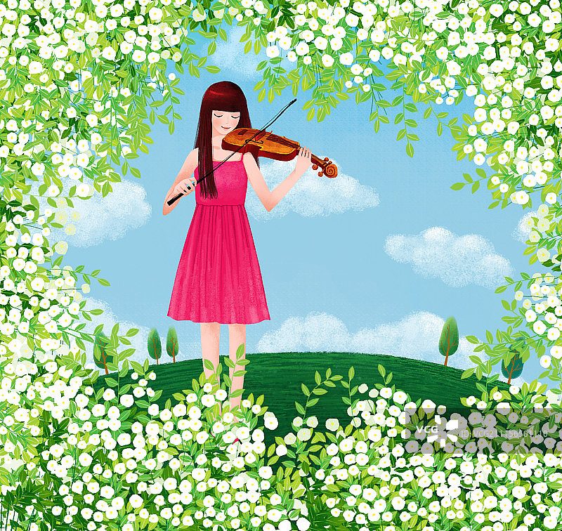 青春时尚唯美人物组图共3000幅-音乐人和茉莉花图片素材