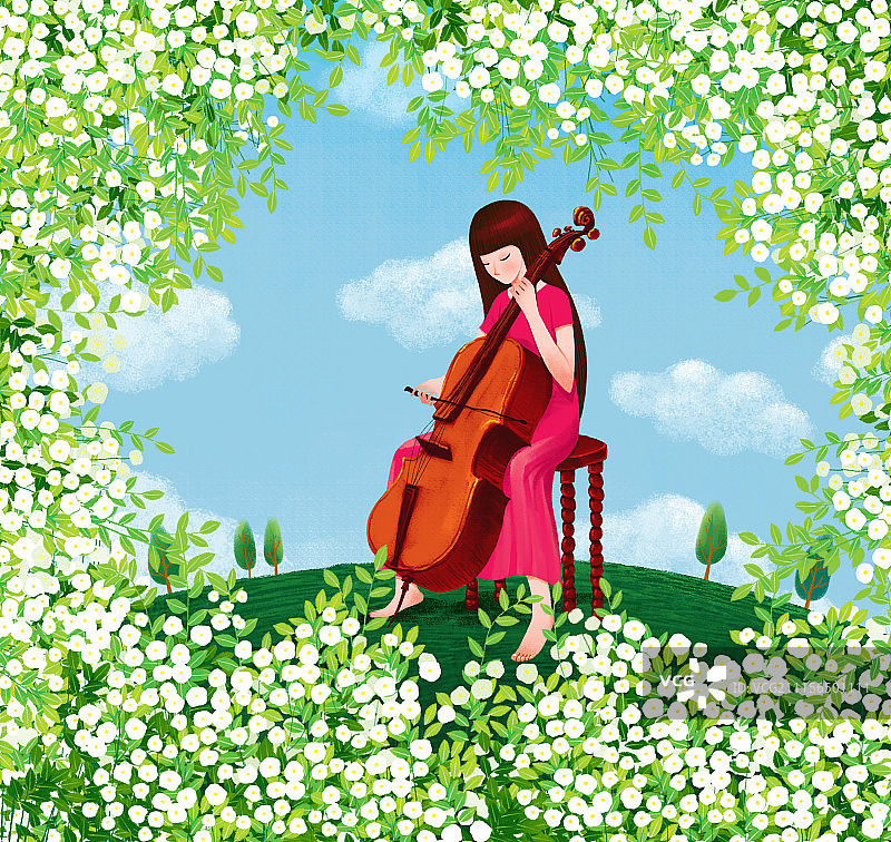 青春时尚唯美人物组图共3000幅-音乐人和茉莉花图片素材