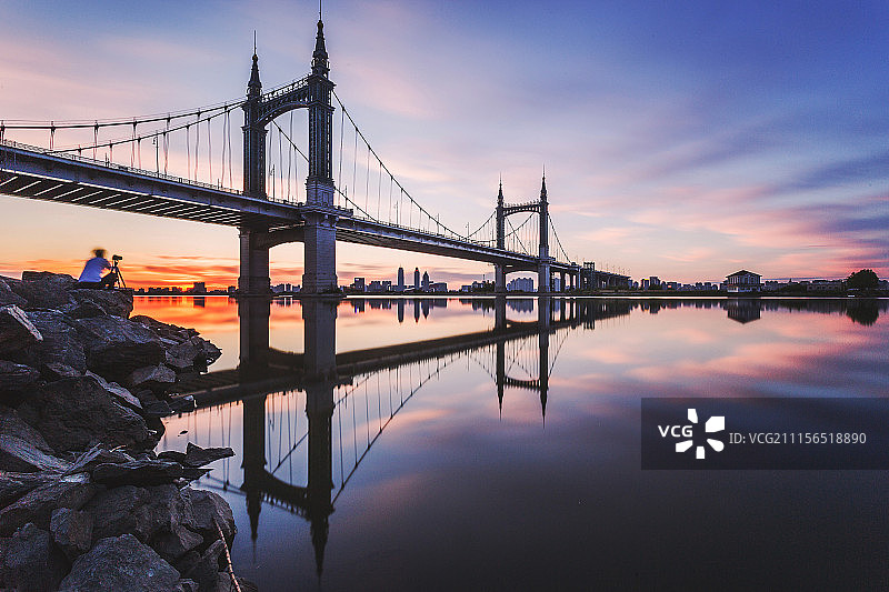 哈尔滨市阳明滩大桥图片素材