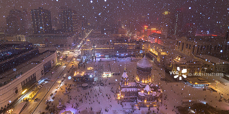 哈尔滨道里区圣·索菲亚教堂图片素材