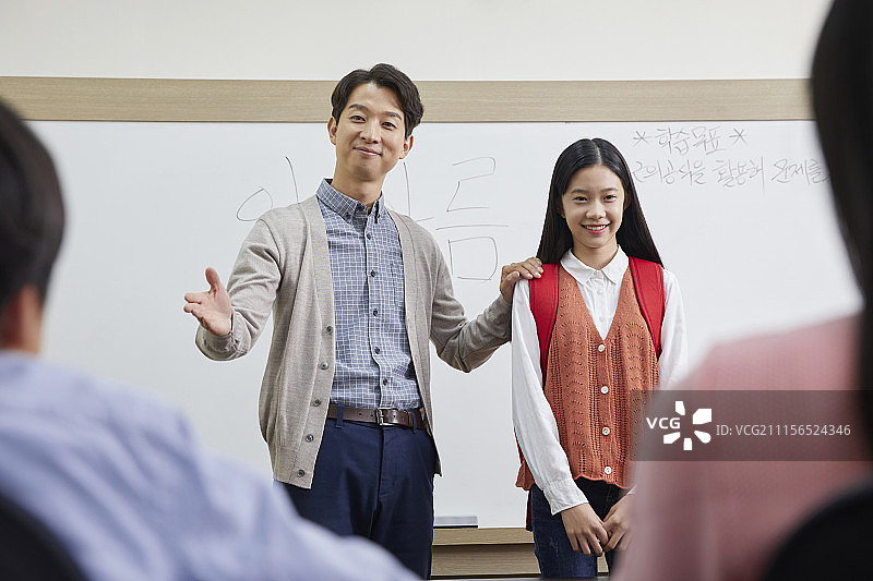 私人教育机构、教师、学生图片素材