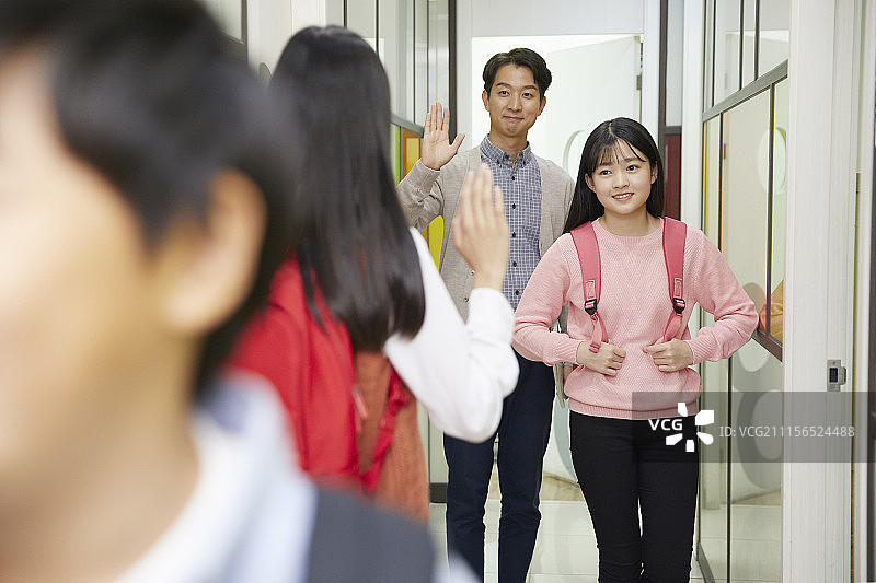 私人教育机构、教师、学生图片素材