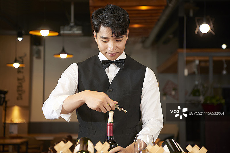 服务员，侍酒师，职业图片素材