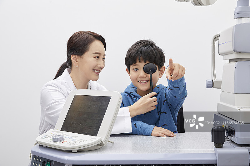 儿童眼科光学商店图片素材
