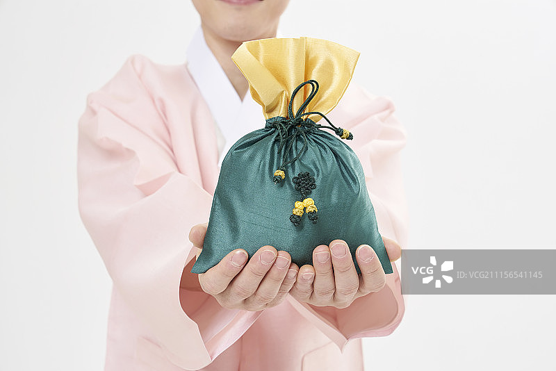 韩国男士传统服饰图片素材