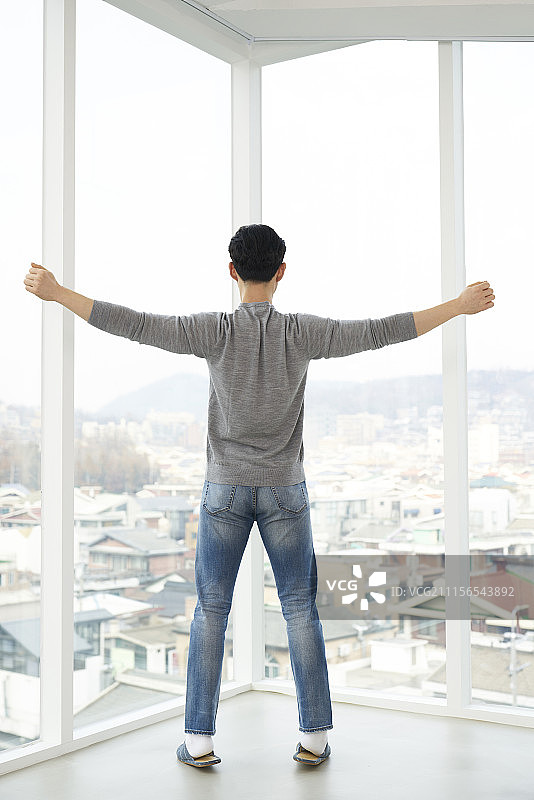 生活方式：男人，韩国人图片素材