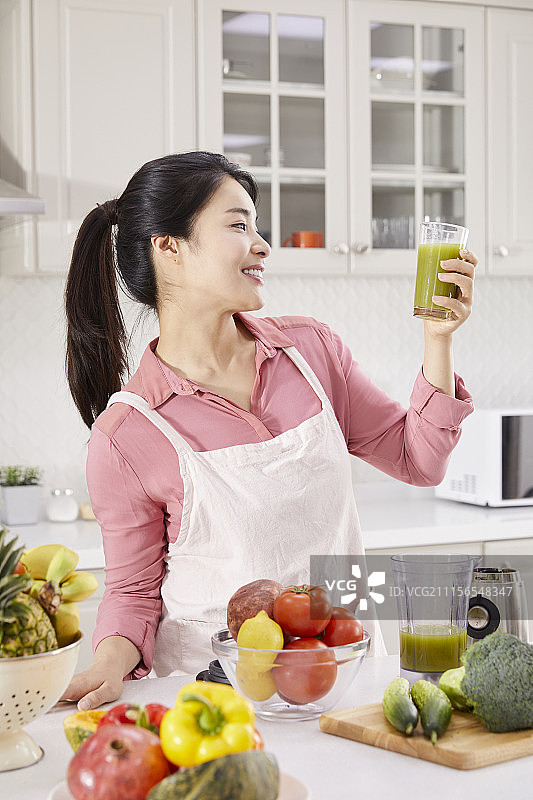 房子,生活方式、家庭主妇、韩国人图片素材