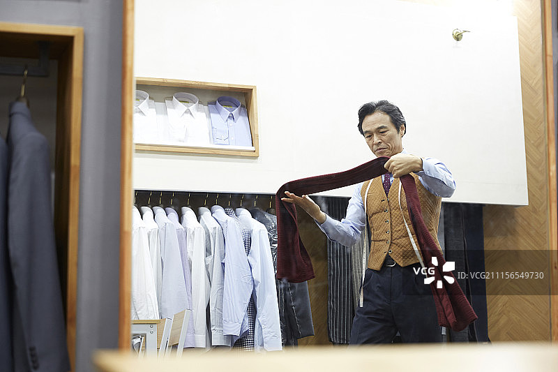 服装店时装设计师（韩系）图片素材