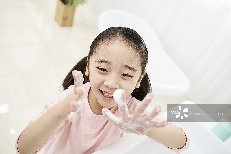 房屋、浴室、儿童、韩国人图片素材