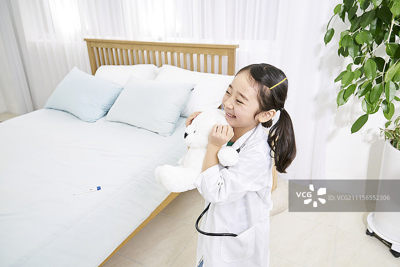 角色扮演儿童（韩国）图片素材