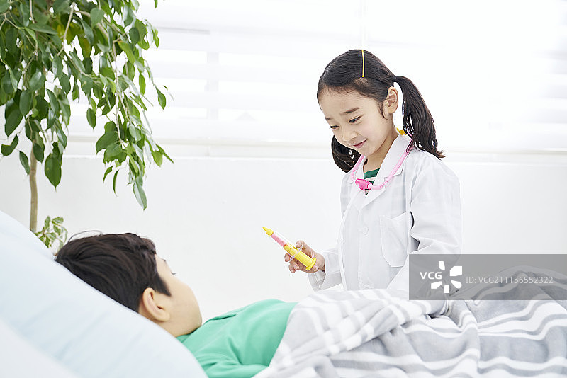 角色扮演儿童（韩国）图片素材