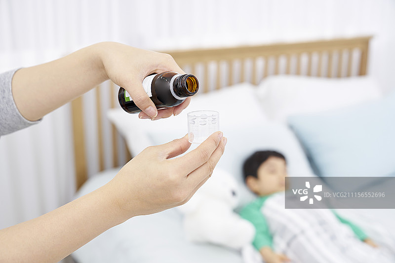 疼痛、寒冷、儿童、母亲、韩国图片素材