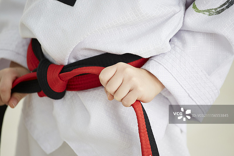跆拳道儿童（韩国）图片素材