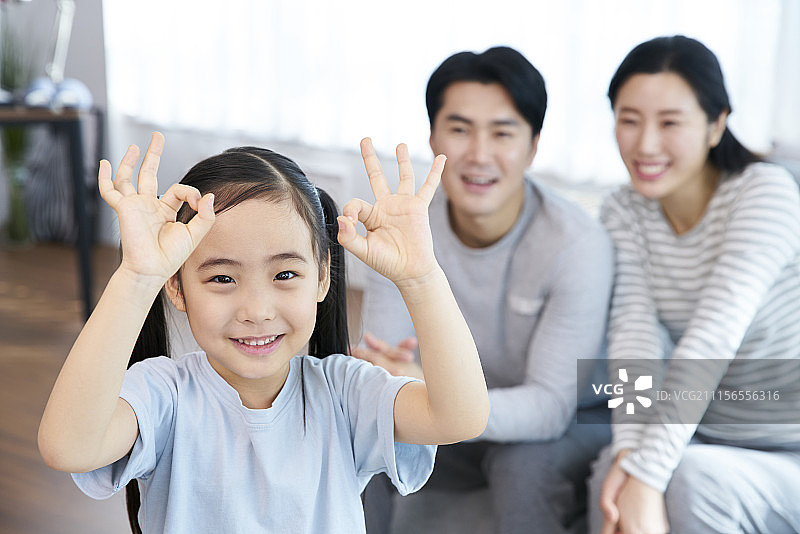 家庭、生活方式、家庭,韩国人图片素材