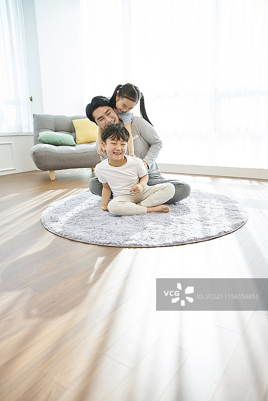 家庭、生活方式、家庭,韩国人图片素材