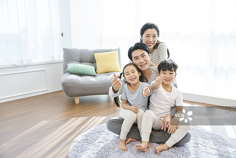 家庭、生活方式、家庭,韩国人图片素材